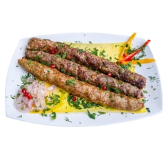 Lula kebab (mutton with veal)